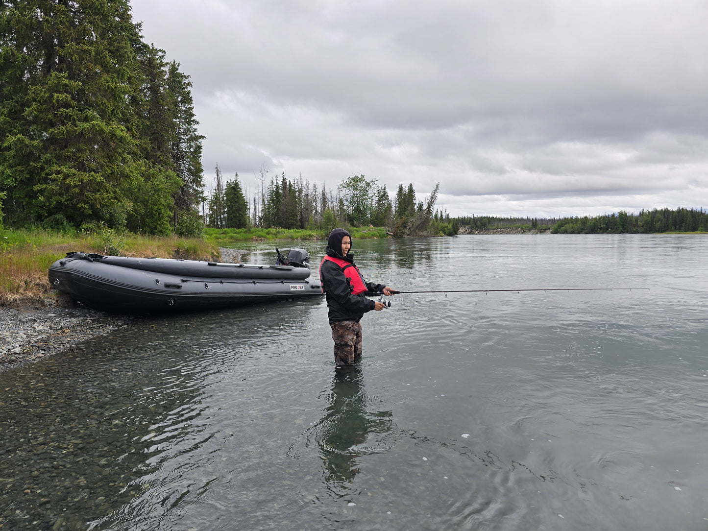 470 (15.4ft) Inflatable Jet Boat & 50/35HP Jet Outboard