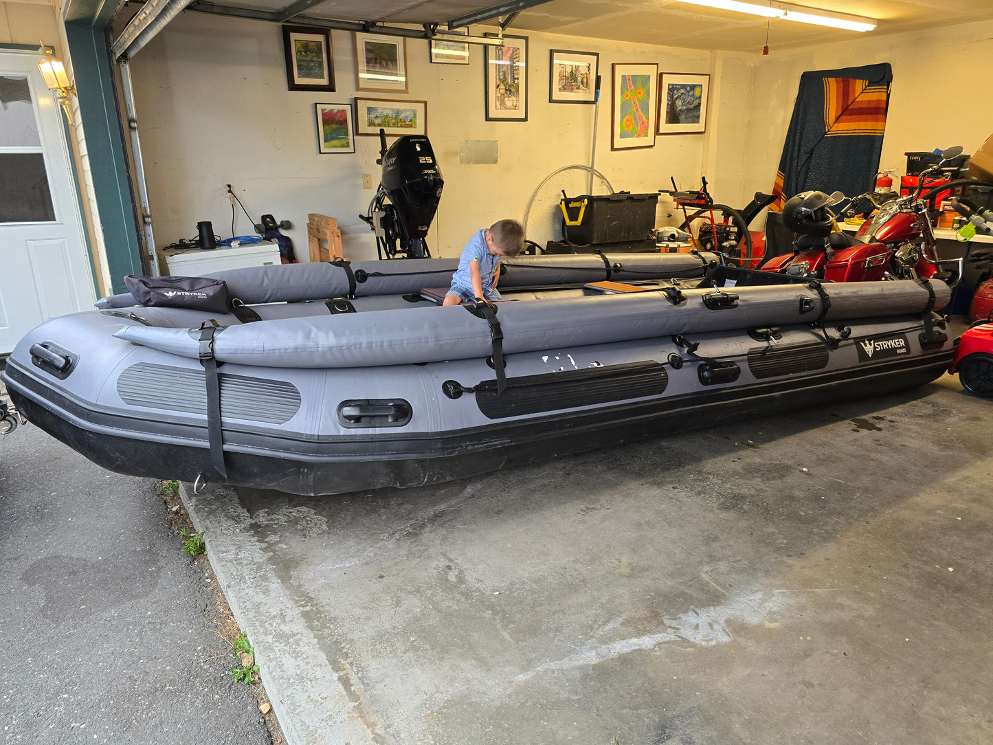Stryker 470 Inflatable Jet Boat – Built for Fishing, Scouting & Small Groups