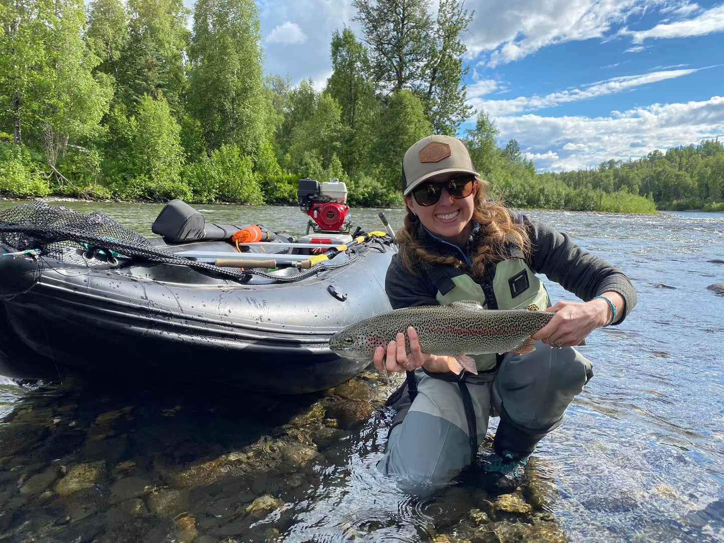 Rent a 13ft Alaskan Kaboat for your next hunting or fishing trip in Alaska! 