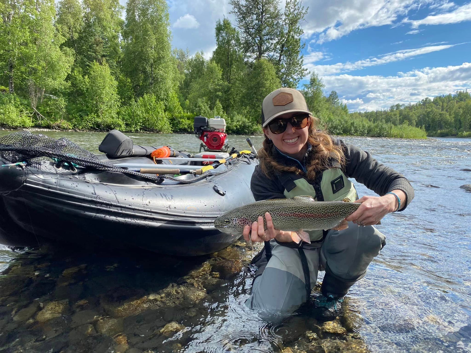 Rent a 13ft Alaskan Kaboat for your next hunting or fishing trip in Alaska! 