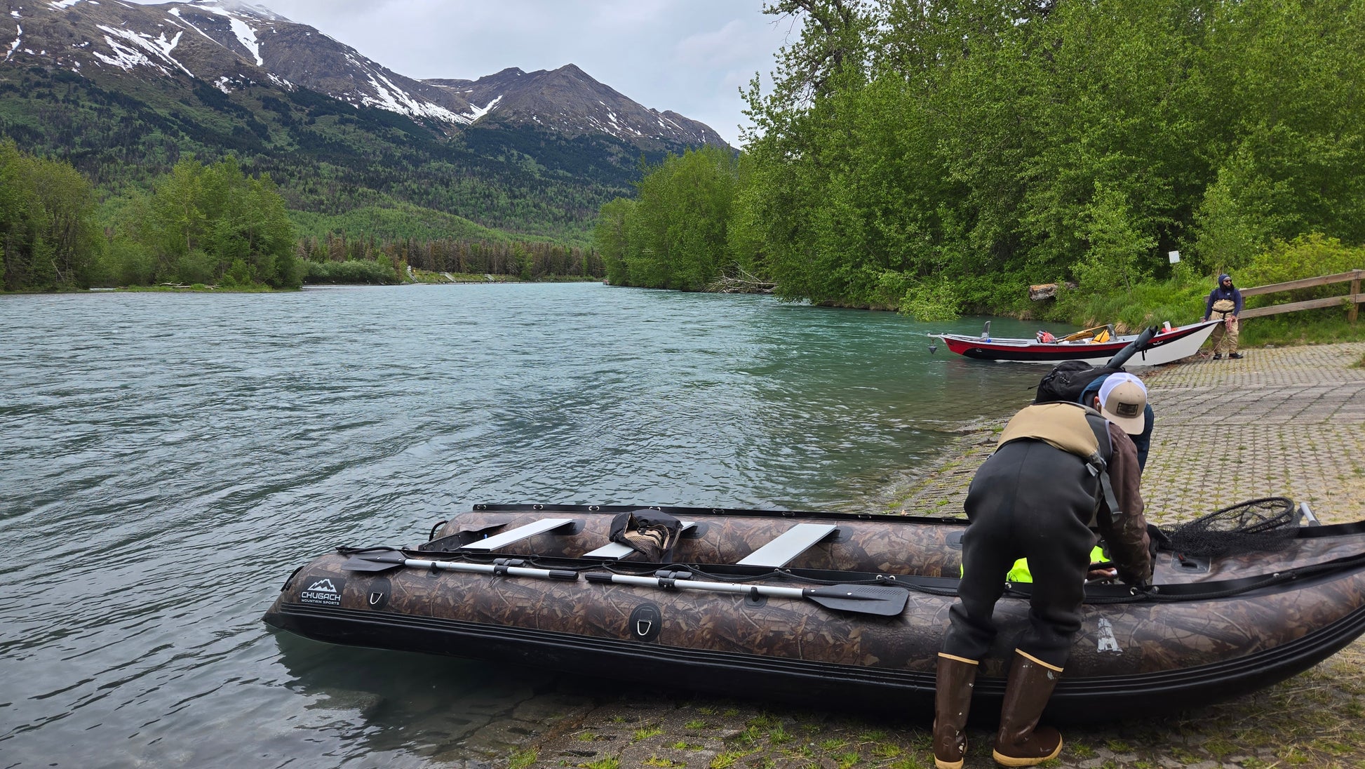 Rent boats to float the upper kenai river in alaska