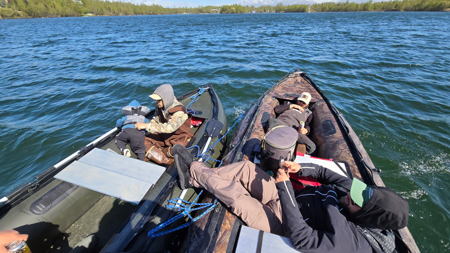 Rent inflatable jet boats in Alaska