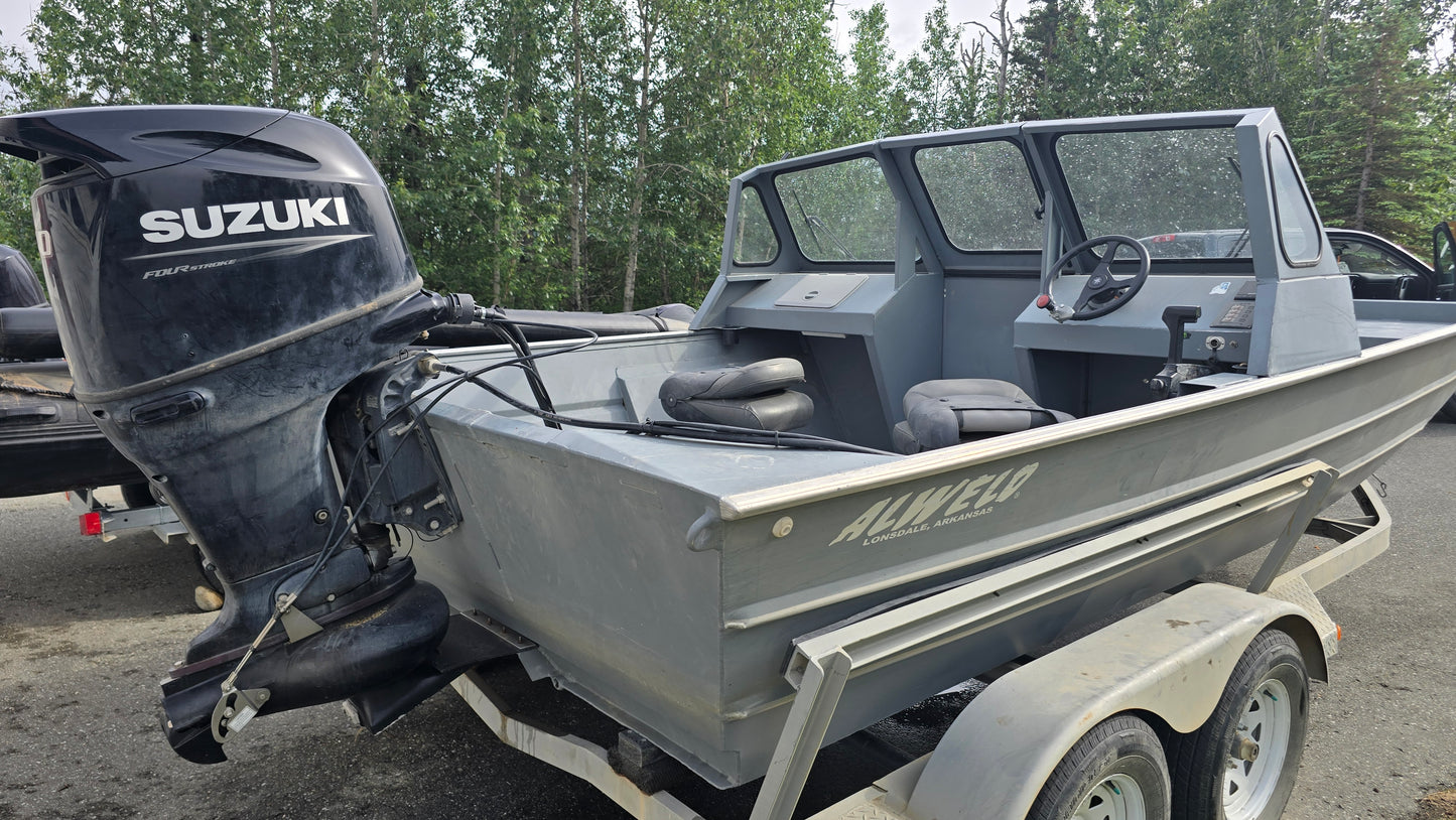 Alweld 18' Aluminum Jet Boat Rental