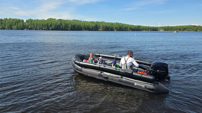 Stryker 470 (15.4ft) Inflatable Jet Boat (Hard Floor) & 50/35HP Jet Outboard