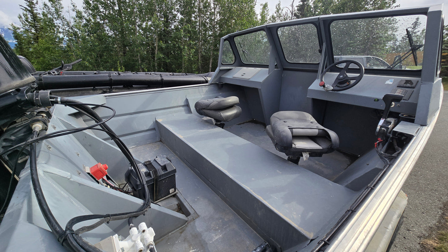 Alweld 18' Aluminum Jet Boat Rental