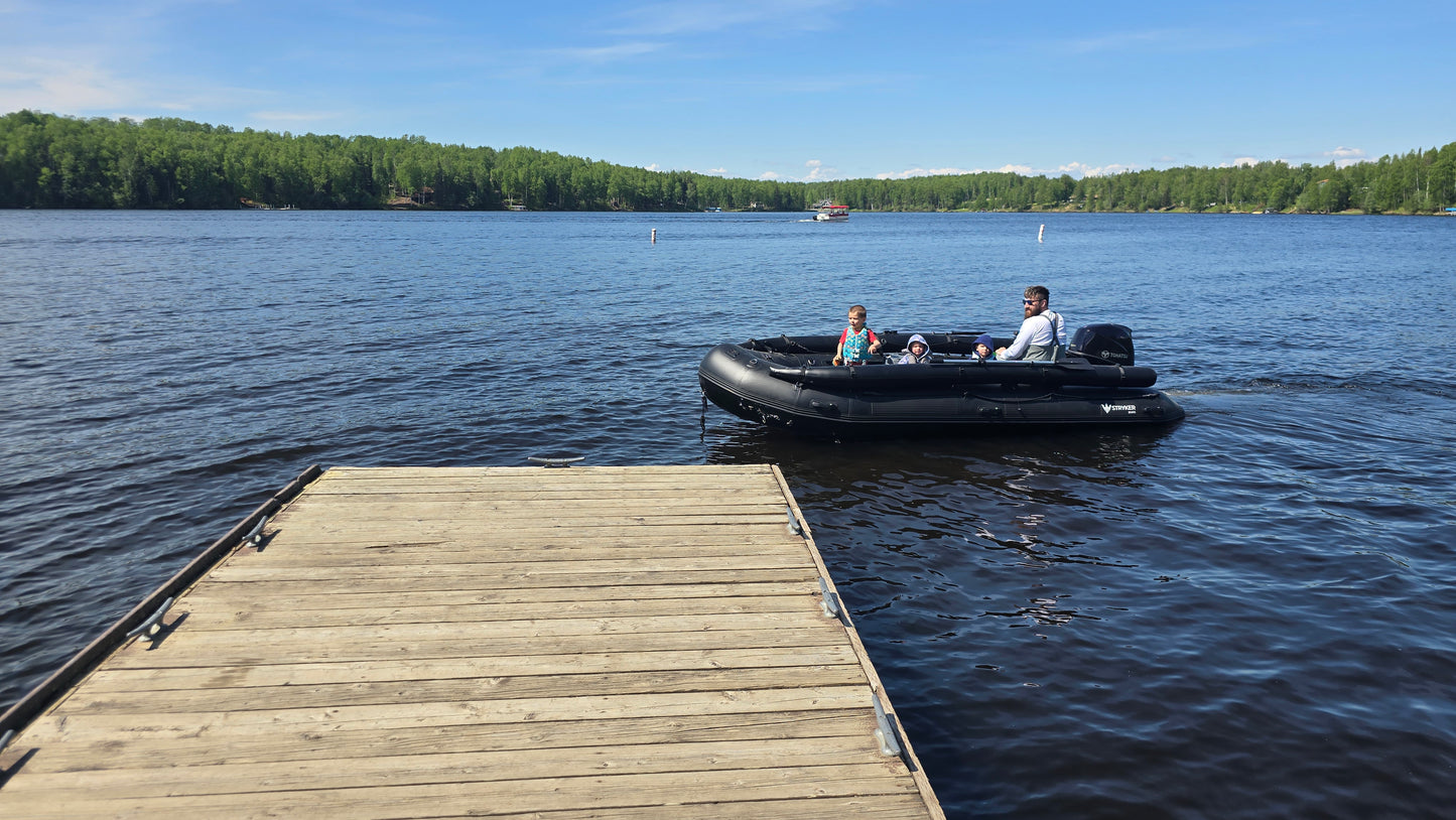 Stryker 470 (15.4ft) Inflatable Jet Boat (Hard Floor) & 50/35HP Jet Outboard