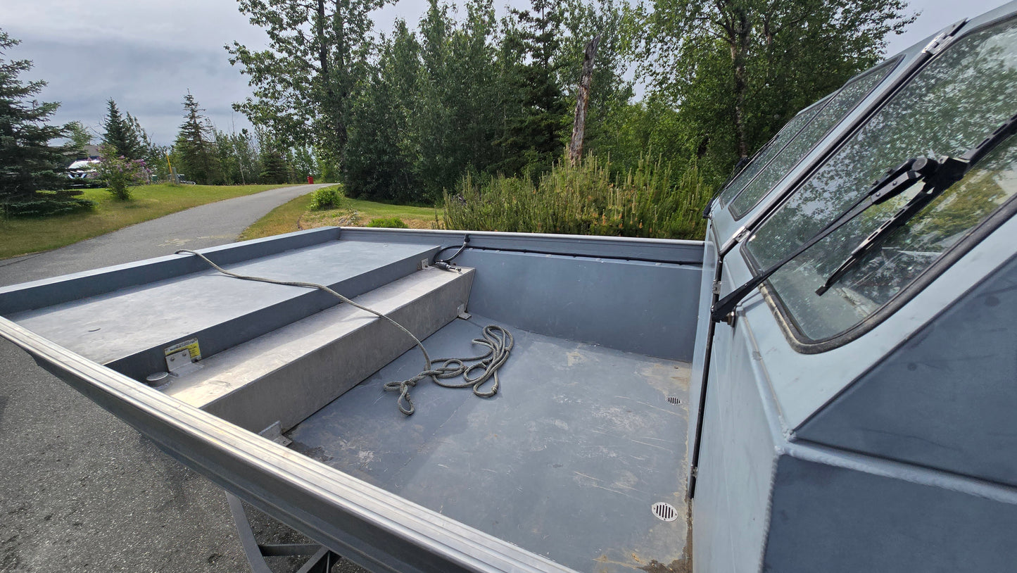 Alweld 18' Aluminum Jet Boat Rental