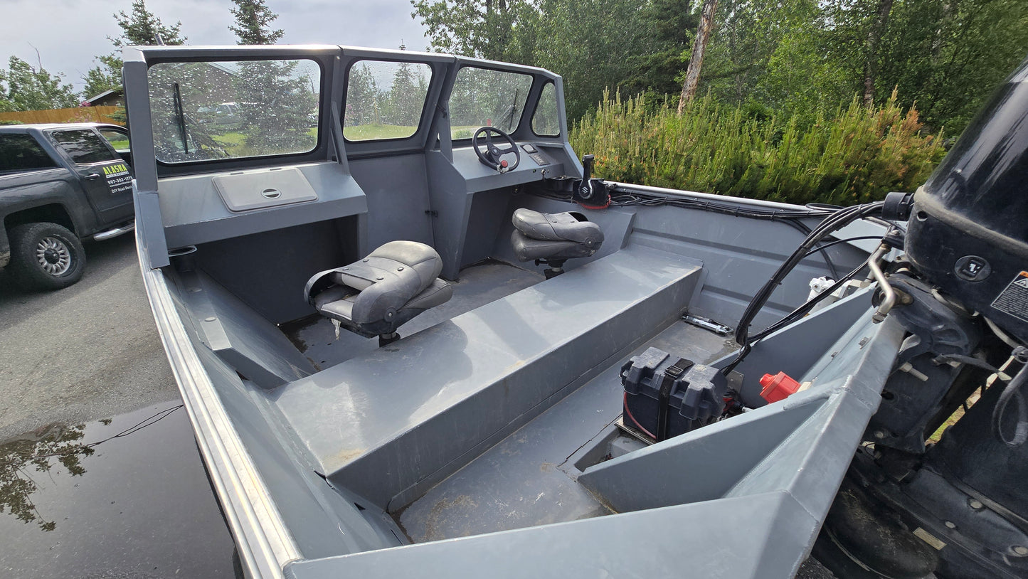 Alweld 18' Aluminum Jet Boat Rental