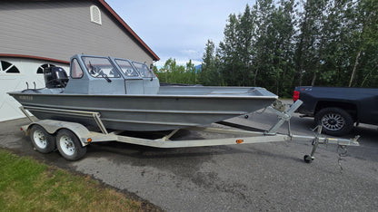 Alweld 18' Aluminum Jet Boat Rental