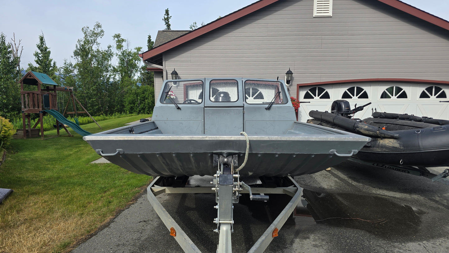 Alweld 18' Aluminum Jet Boat Rental