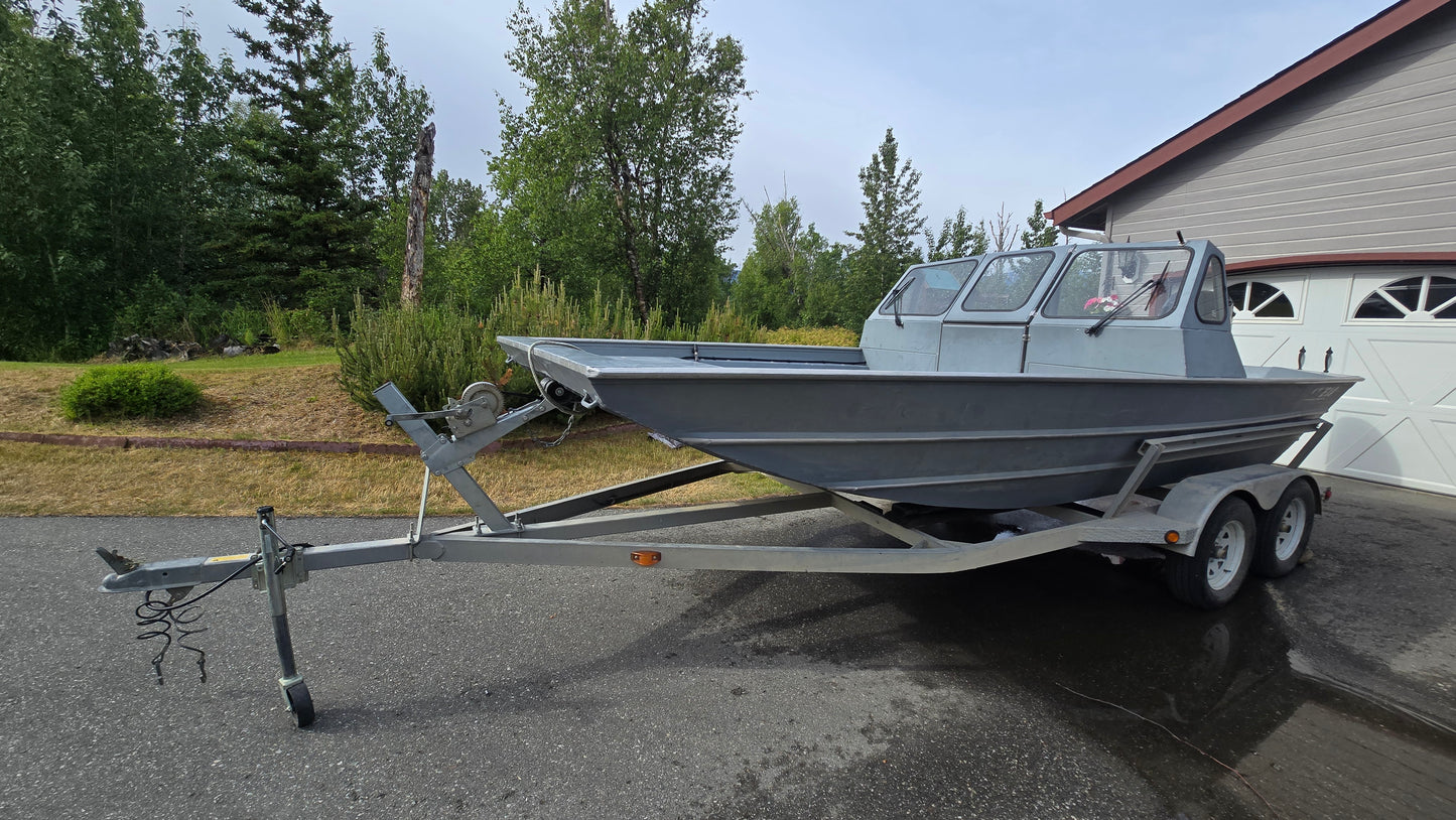 Alweld 18' Aluminum Jet Boat Rental