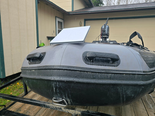 Starlink Mini portable satellite internet device available for rent from Alaska Wild Rentals – lightweight WiFi for remote Alaska adventures.